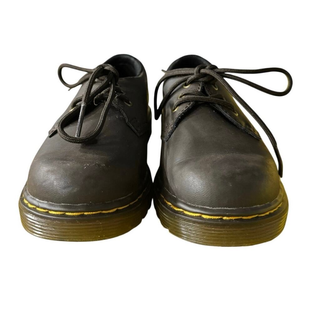Dr. Martens Brown Leather Oxford Shoes Kids Size 11 Lace-Up Casual - Picture 2 of 4